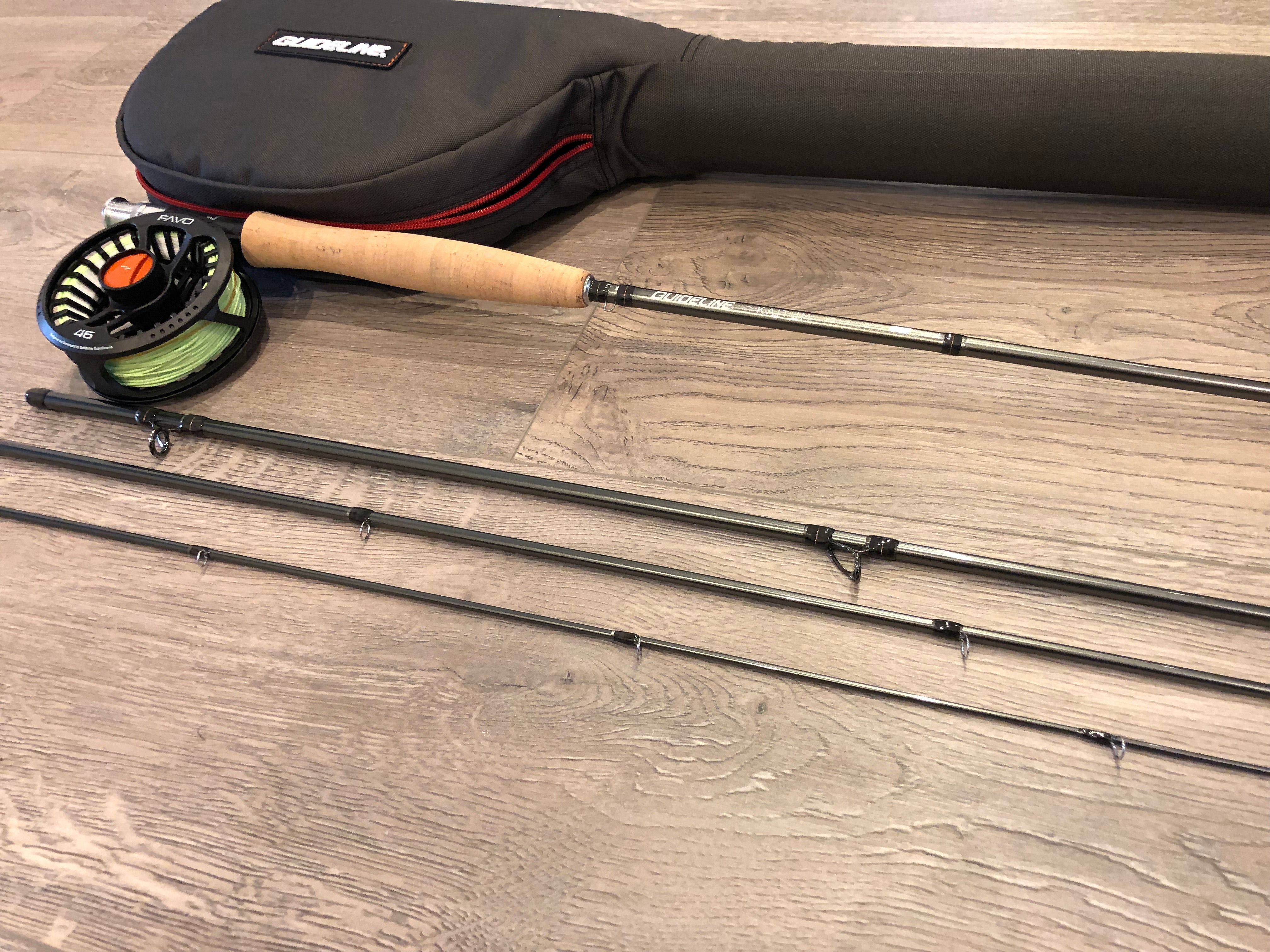 EINSTEIGERSET Fliegenrutenset Guideline KAITUM TROUT 5