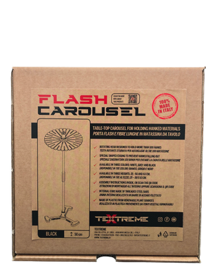 Textreme Flash Carousel Flashhalter 50cm Black